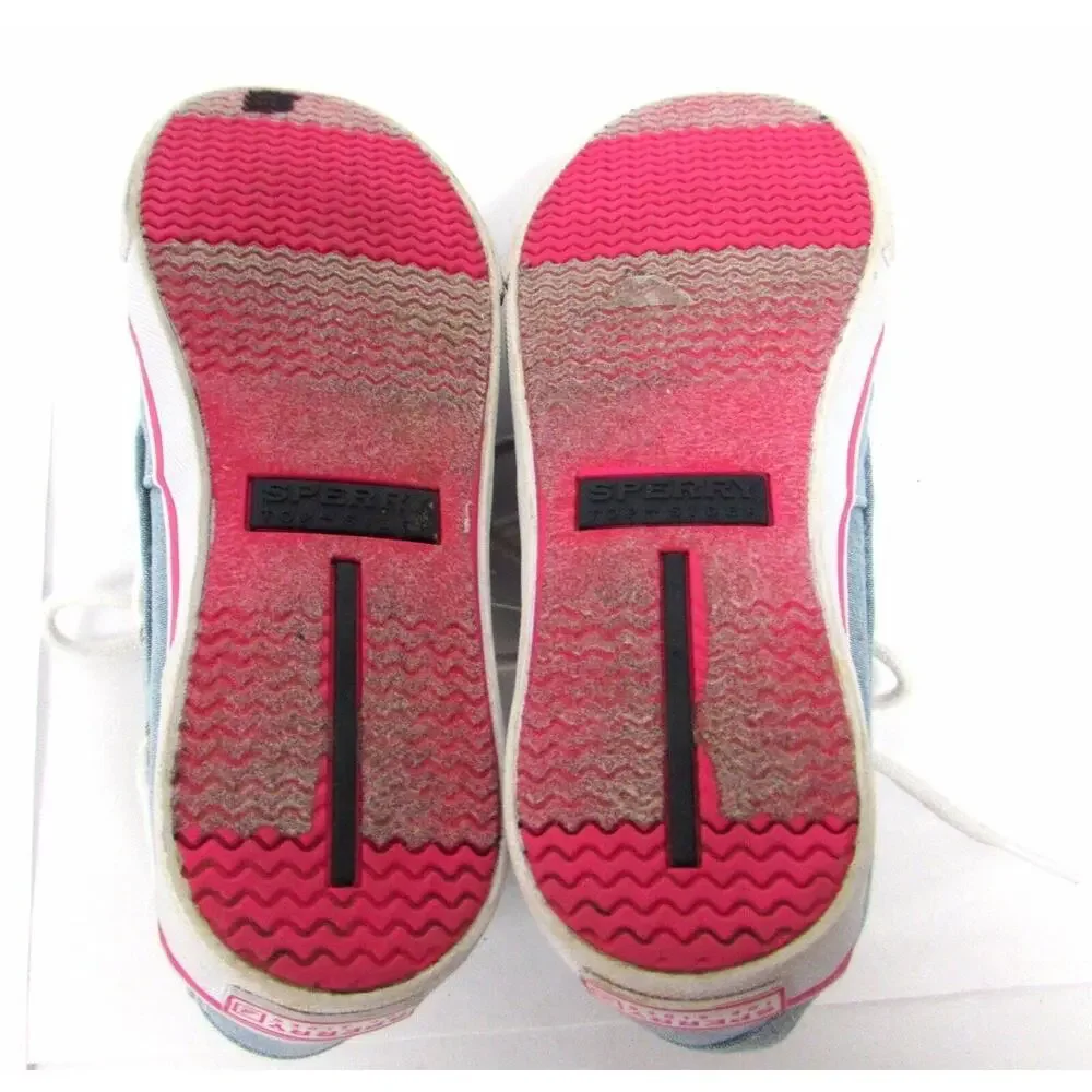 Sperry Top Sider Bahama Denim childs size 3.0 M shoes comfort girls shoes
